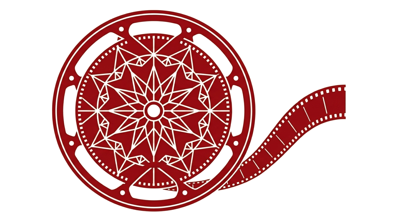 Bobine de pellicule avec ruban déroulé
